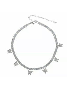 BUTTERFLY Tennis Chain Necklace (5mm)
