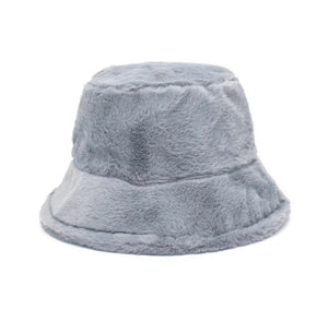 FUR BUCKET Hat (Pearl)